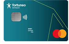 Carte Bancaire - Fortuneo Banque - Fosfo Mastercard