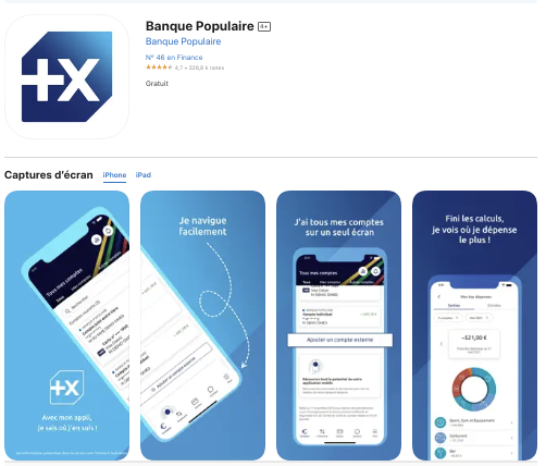 appli banque populaire