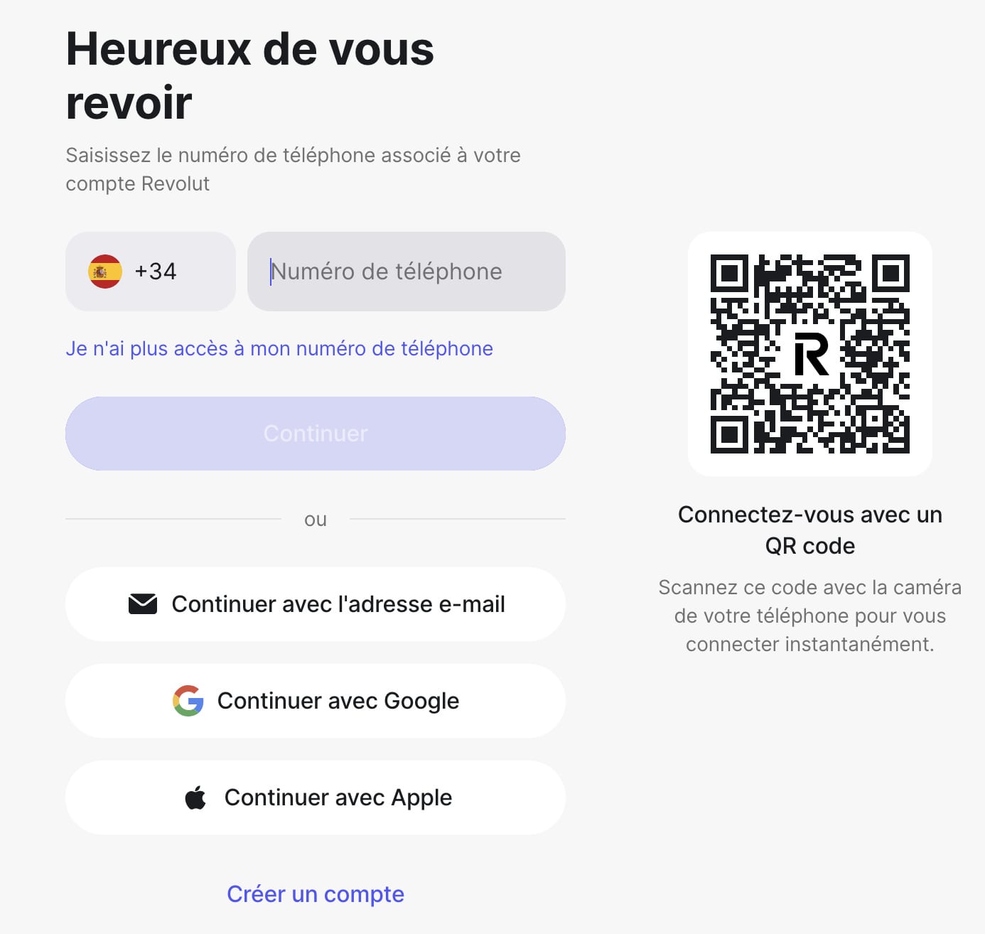 espace client revolut