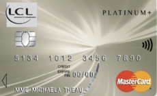 Carte Mastercard Platinum + LCL